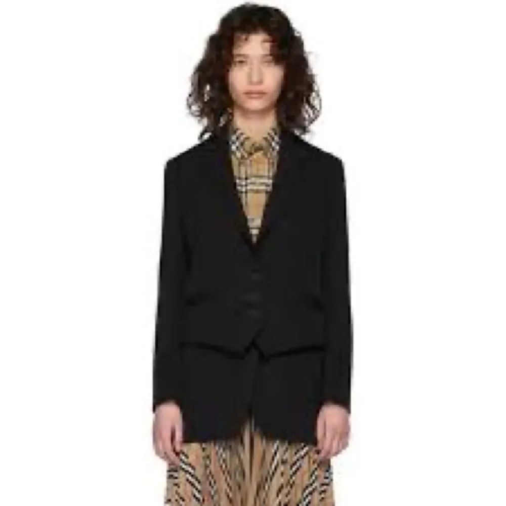 Burberry Black Wool Titouan Blazer, NWT